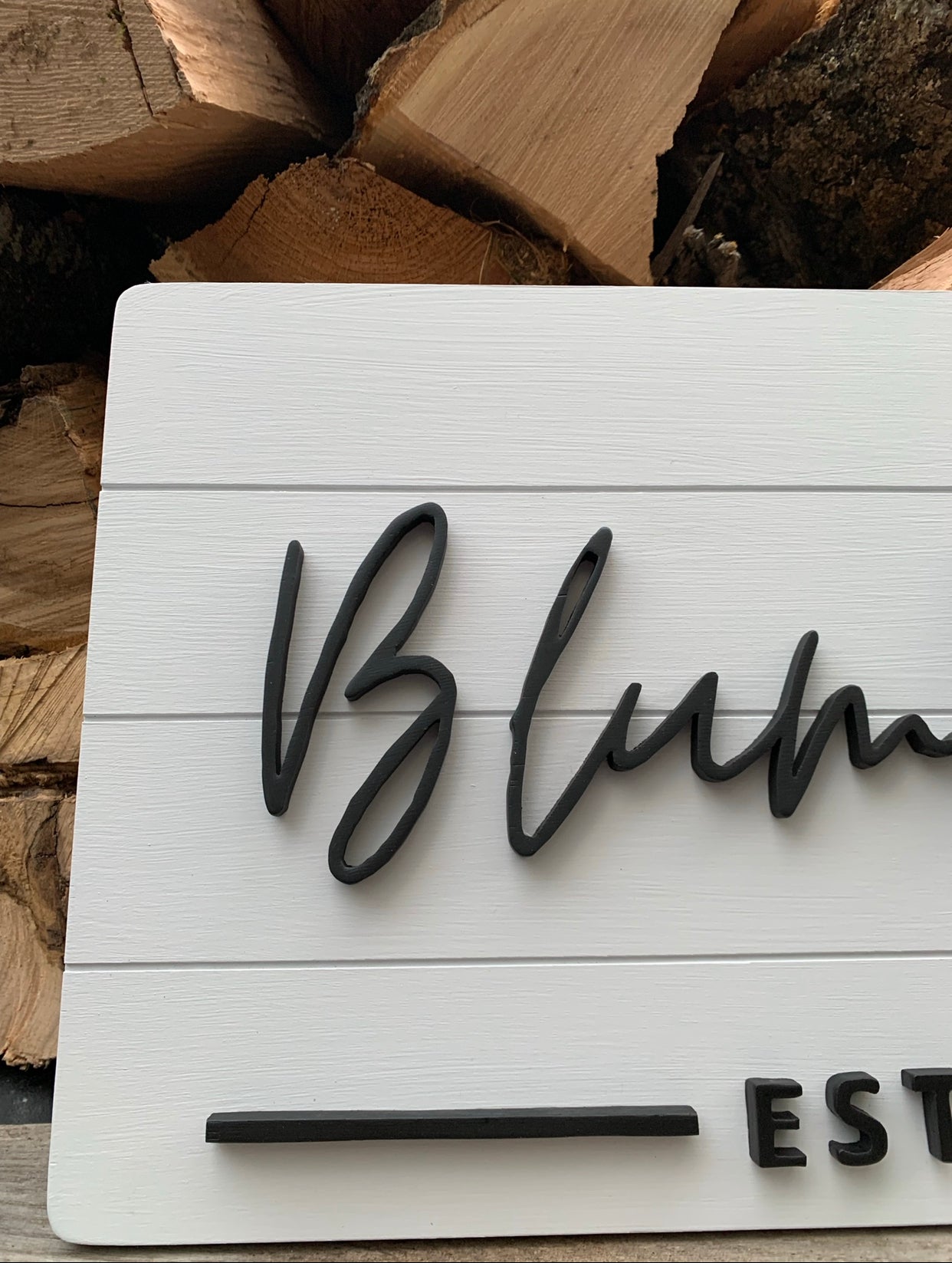 Custom Name sign