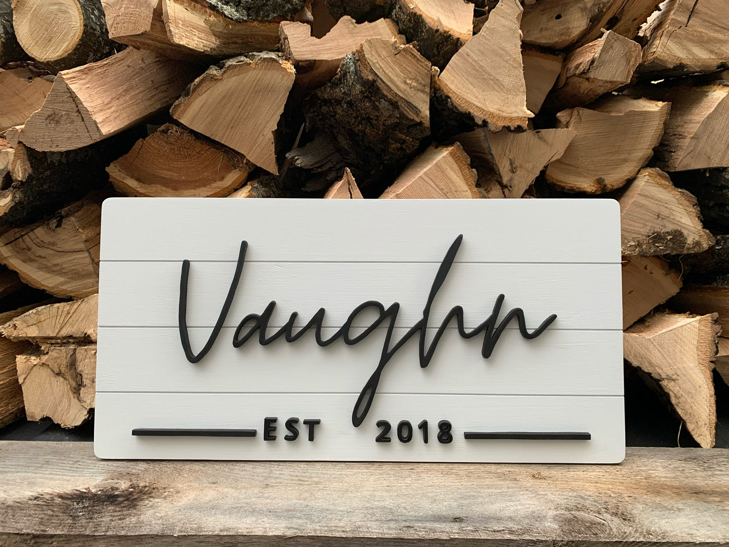 Custom Name sign