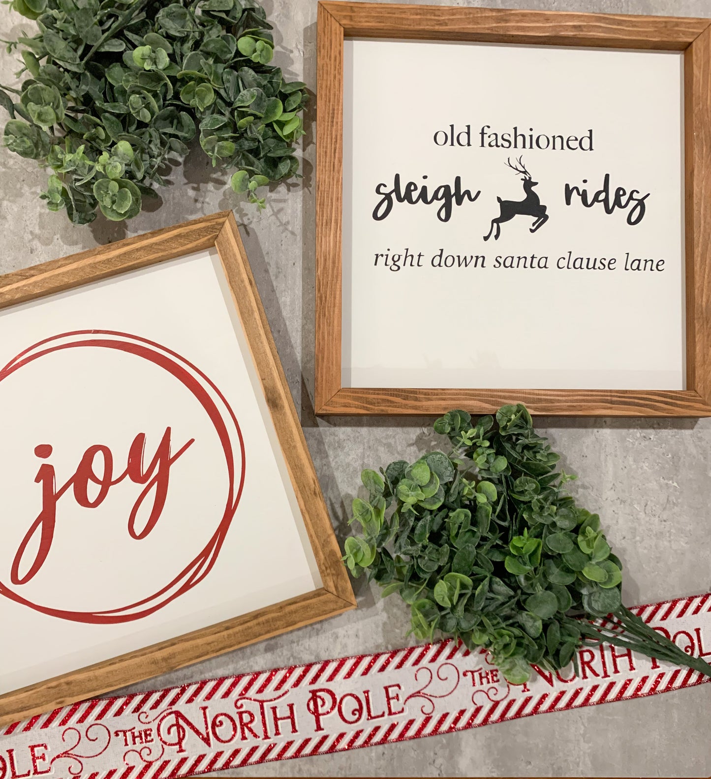 Joy Holiday Sign